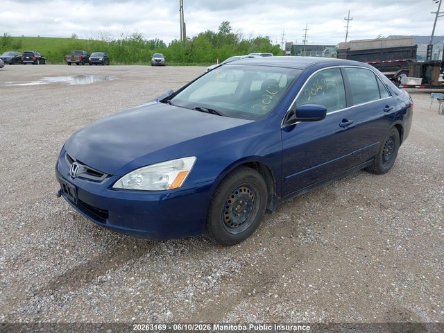 20263169 :رقم المزاد ، 1HGCM56475A802668 vin ، 2005 Honda Accord Lx مزاد بيع
