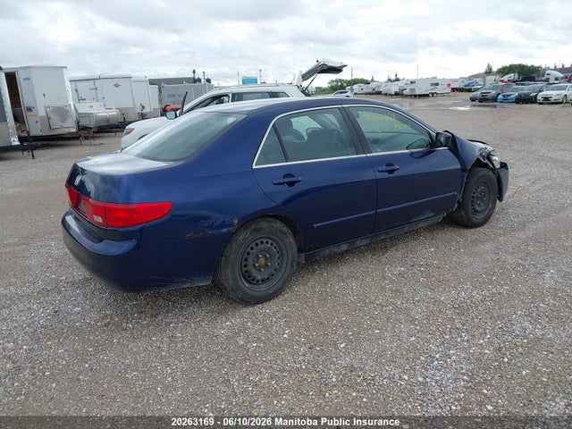 20263169 :رقم المزاد ، 1HGCM56475A802668 vin ، 2005 Honda Accord Lx مزاد بيع