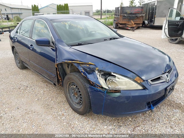 20263169 :رقم المزاد ، 1HGCM56475A802668 vin ، 2005 Honda Accord Lx مزاد بيع
