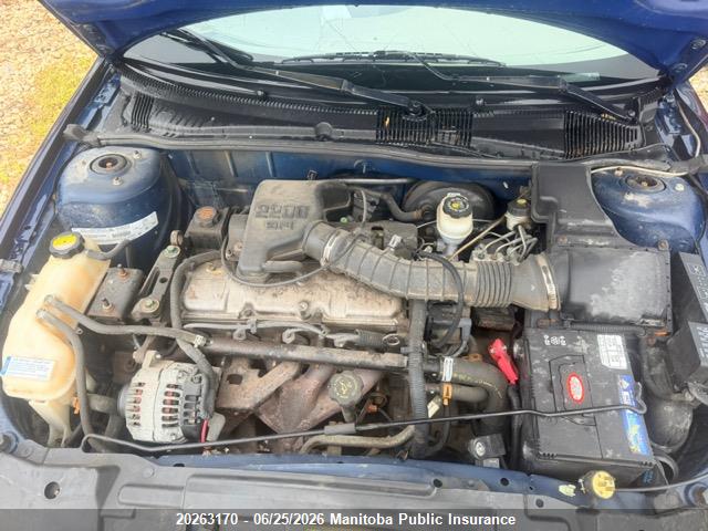 20263170 :رقم المزاد ، 3G1JC52461S111129 vin ، 2001 Chevrolet Cavalier مزاد بيع