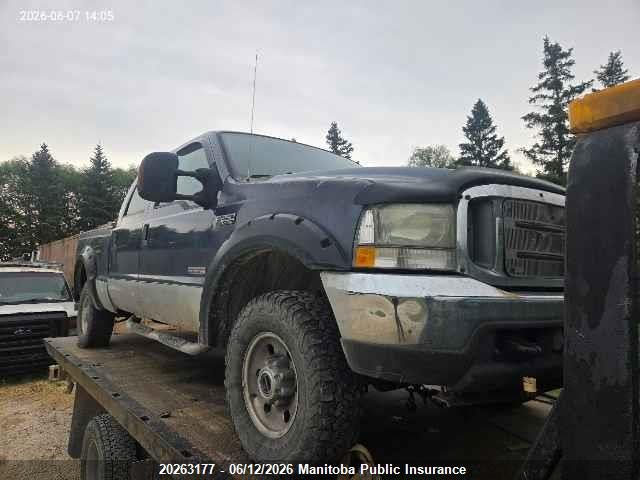 Продажа на аукционе авто 2004 Ford F250 Sd Crew Cab, vin: 1FTNW21P44EB95377, номер лота: 20263177