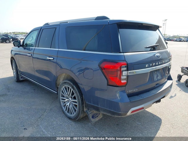 2022 Ford Expedition Max Limited მანქანა იყიდება აუქციონზე, vin: 1FMJK2AT8NEA12552, აუქციონის ნომერი: 20263189