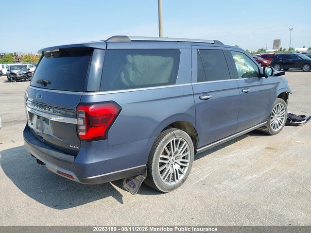 2022 Ford Expedition Max Limited მანქანა იყიდება აუქციონზე, vin: 1FMJK2AT8NEA12552, აუქციონის ნომერი: 20263189
