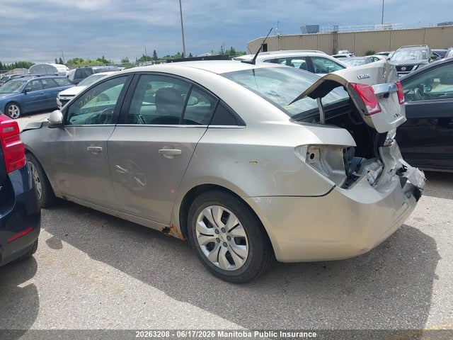 20263208 :رقم المزاد ، 1G1PC5SB1E7455884 vin ، 2014 Chevrolet Cruze Lt Turbo مزاد بيع