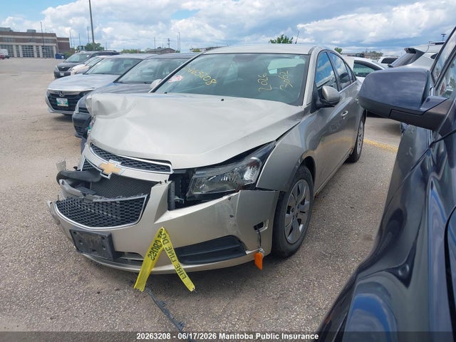 20263208 :رقم المزاد ، 1G1PC5SB1E7455884 vin ، 2014 Chevrolet Cruze Lt Turbo مزاد بيع