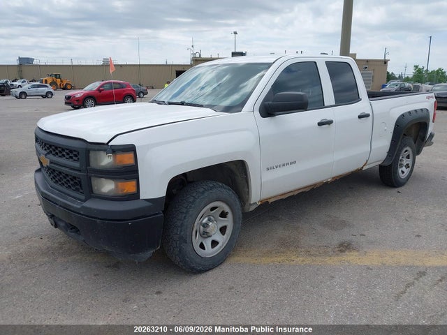 Продаж на аукціоні авто 2015 Chevrolet Silverado 1500 Wt Double Cab, vin: 1GCVKPEH4FZ331711, номер лоту: 20263210