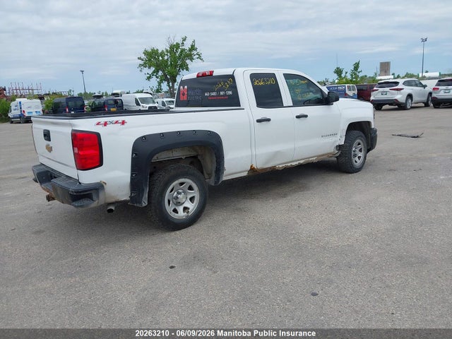 Продаж на аукціоні авто 2015 Chevrolet Silverado 1500 Wt Double Cab, vin: 1GCVKPEH4FZ331711, номер лоту: 20263210