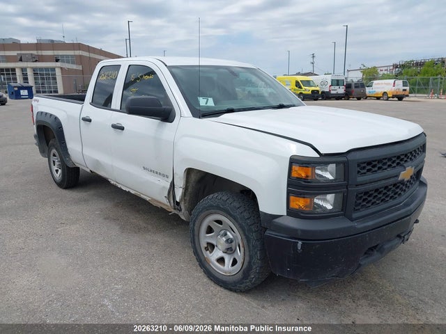 Продаж на аукціоні авто 2015 Chevrolet Silverado 1500 Wt Double Cab, vin: 1GCVKPEH4FZ331711, номер лоту: 20263210
