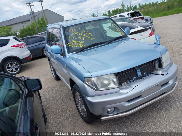 2005 Mitsubishi Pajero Io მანქანა იყიდება აუქციონზე, vin: H76W5501185, აუქციონის ნომერი: 20263219