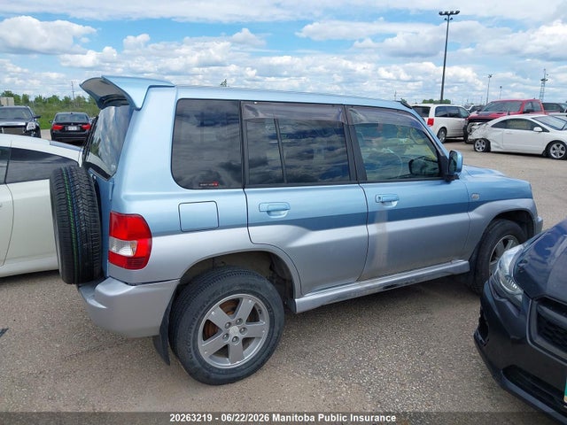 20263219 :رقم المزاد ، H76W5501185 vin ، 2005 Mitsubishi Pajero Io مزاد بيع