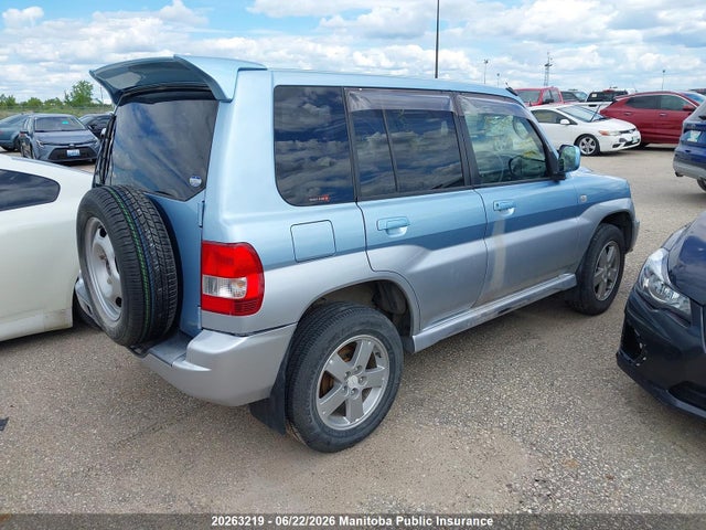 20263219 :رقم المزاد ، H76W5501185 vin ، 2005 Mitsubishi Pajero Io مزاد بيع