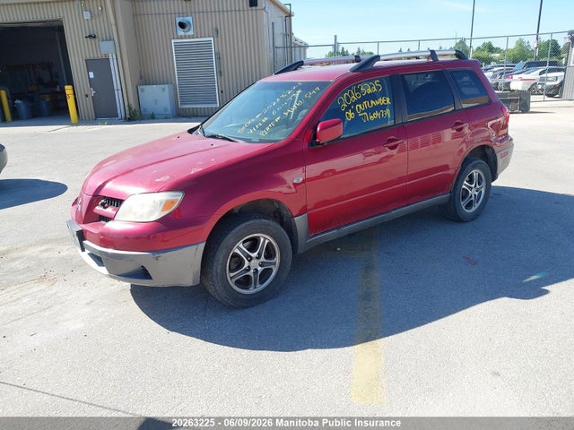 Продажа на аукционе авто 2006 Mitsubishi Outlander Ls, vin: JA4LZ31FX6U604738, номер лота: 20263225