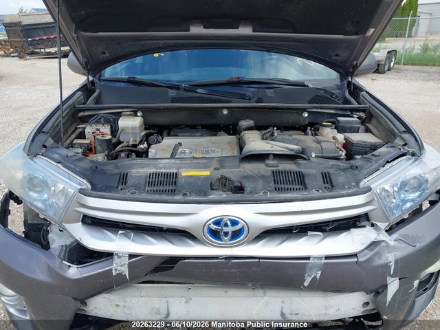 2011 Toyota Highlander Hybrid მანქანა იყიდება აუქციონზე, vin: JTEBC3EH0B2001118, აუქციონის ნომერი: 20263229