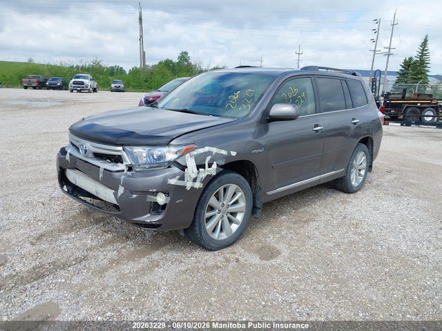 2011 Toyota Highlander Hybrid მანქანა იყიდება აუქციონზე, vin: JTEBC3EH0B2001118, აუქციონის ნომერი: 20263229