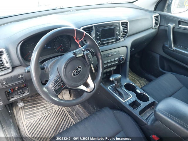 2018 Kia Sportage Lx მანქანა იყიდება აუქციონზე, vin: KNDPMCAC3J7405212, აუქციონის ნომერი: 20263245