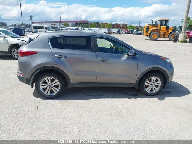 2018 Kia Sportage Lx მანქანა იყიდება აუქციონზე, vin: KNDPMCAC3J7405212, აუქციონის ნომერი: 20263245