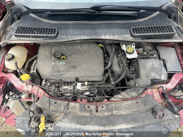 2017 Ford Escape Titanium მანქანა იყიდება აუქციონზე, vin: 1FMCU9JD3HUD65778, აუქციონის ნომერი: 20263271