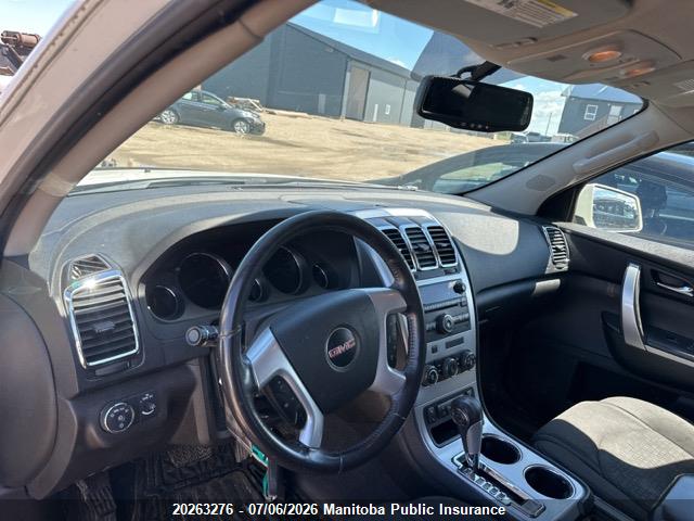 20263276 :رقم المزاد ، 1GKKRPED4CJ161926 vin ، 2012 Gmc Acadia Sle مزاد بيع