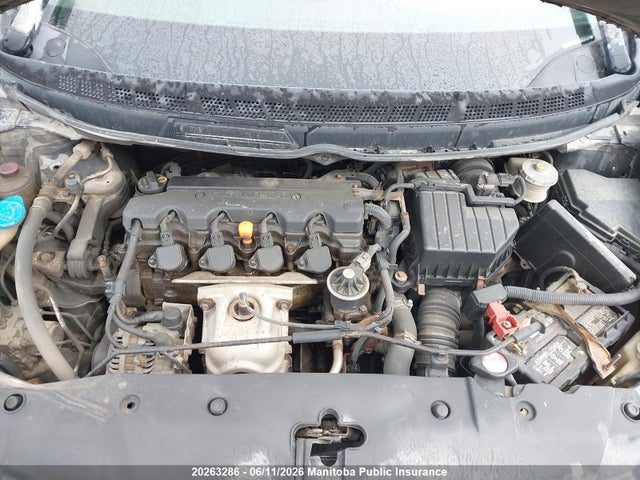 20263286 :رقم المزاد ، 2HGFA168X6H005545 vin ، 2006 Honda Civic Ex مزاد بيع