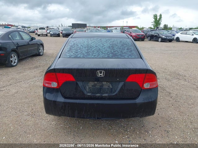 20263286 :رقم المزاد ، 2HGFA168X6H005545 vin ، 2006 Honda Civic Ex مزاد بيع
