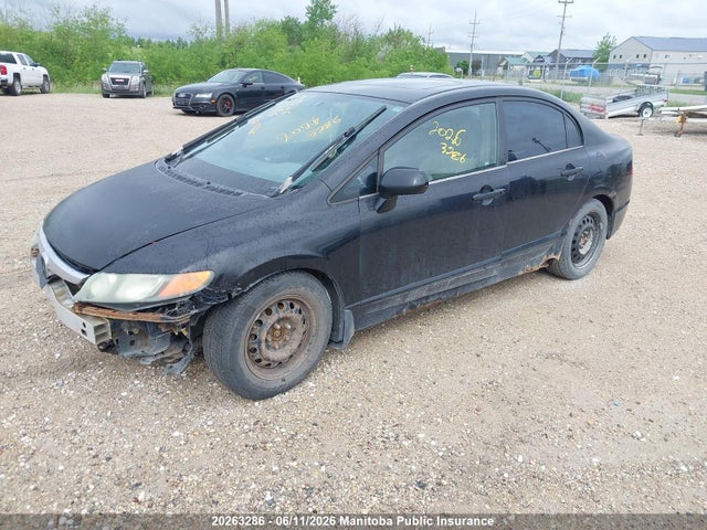 20263286 :رقم المزاد ، 2HGFA168X6H005545 vin ، 2006 Honda Civic Ex مزاد بيع