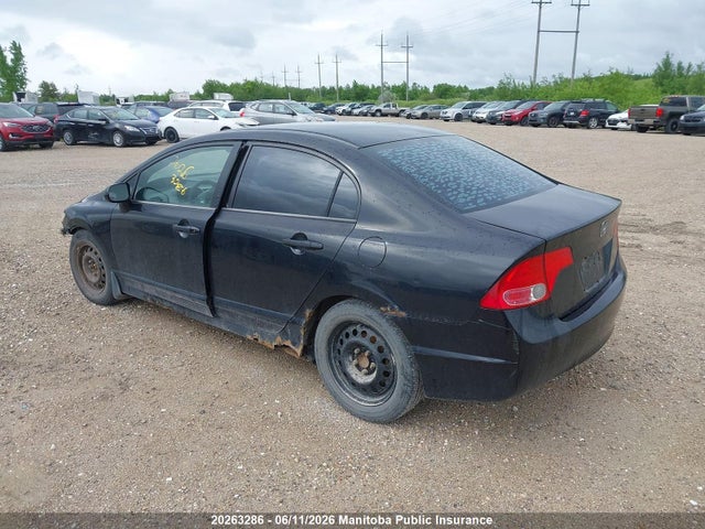 20263286 :رقم المزاد ، 2HGFA168X6H005545 vin ، 2006 Honda Civic Ex مزاد بيع