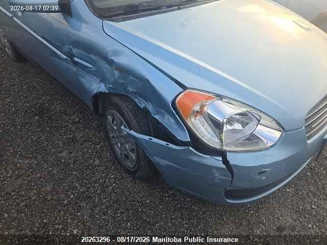 2008 Hyundai Accent Gl მანქანა იყიდება აუქციონზე, vin: KMHCN45C88U184273, აუქციონის ნომერი: 20263296