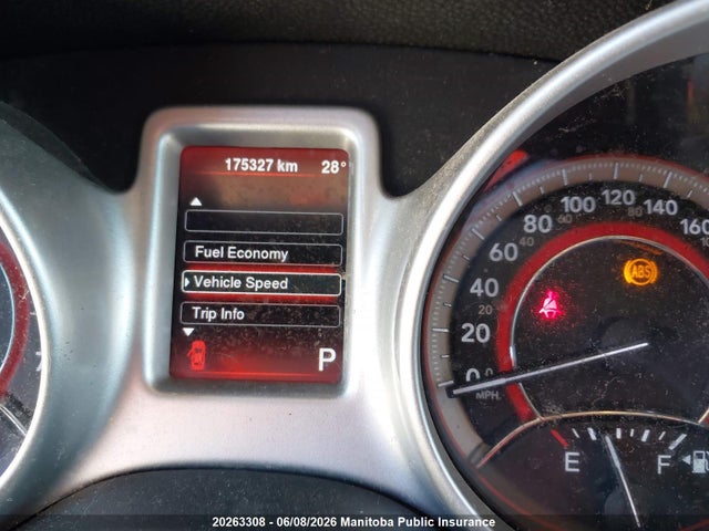 20263308 :رقم المزاد ، 3C4PDCAB8DT525353 vin ، 2013 Dodge Journey Cvp مزاد بيع