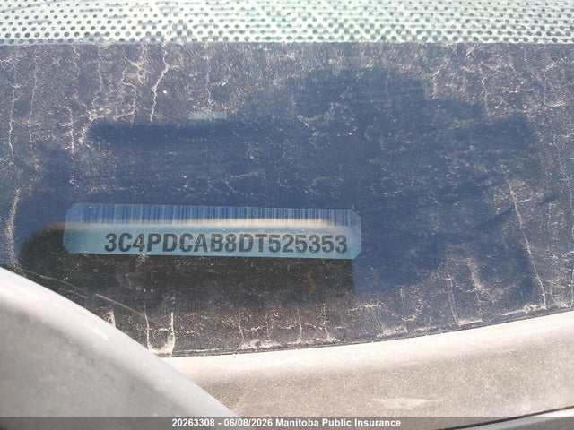 20263308 :رقم المزاد ، 3C4PDCAB8DT525353 vin ، 2013 Dodge Journey Cvp مزاد بيع