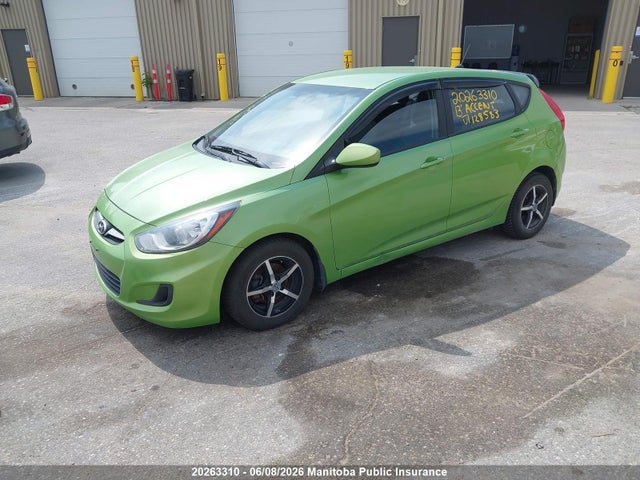 Aukcja sprzedaży 2013 Hyundai Accent Gls, vin: KMHCT5AE0DU128583, numer aukcji: 20263310