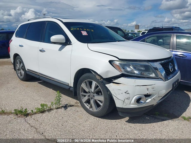 Aukcja sprzedaży 2013 Nissan Pathfinder Platinum, vin: 5N1AR2MM5DC642653, numer aukcji: 20263313
