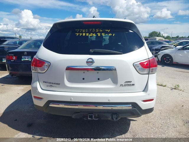 Aukcja sprzedaży 2013 Nissan Pathfinder Platinum, vin: 5N1AR2MM5DC642653, numer aukcji: 20263313
