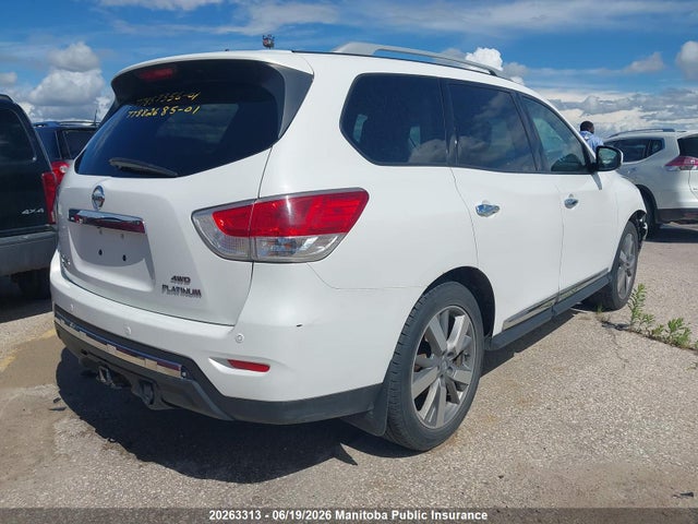 Aukcja sprzedaży 2013 Nissan Pathfinder Platinum, vin: 5N1AR2MM5DC642653, numer aukcji: 20263313