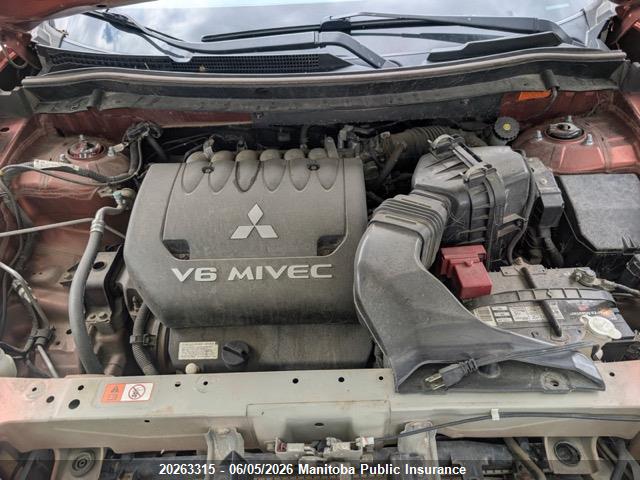 Продаж на аукціоні авто 2014 Mitsubishi Outlander Gt, vin: JA4JZ3AX8EZ604576, номер лоту: 20263315