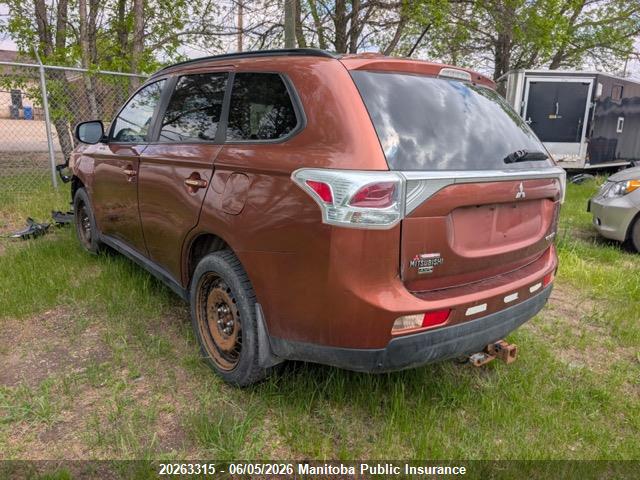 Продаж на аукціоні авто 2014 Mitsubishi Outlander Gt, vin: JA4JZ3AX8EZ604576, номер лоту: 20263315