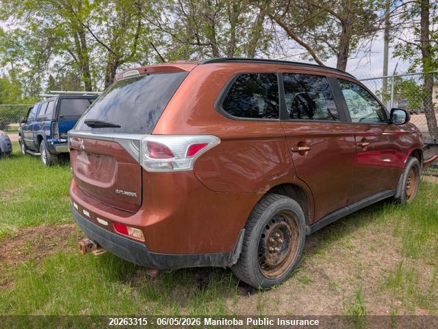 Продаж на аукціоні авто 2014 Mitsubishi Outlander Gt, vin: JA4JZ3AX8EZ604576, номер лоту: 20263315