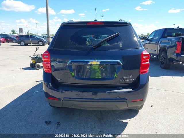 Aukcja sprzedaży 2016 Chevrolet Equinox Lt, vin: 2GNFLFEKXG6319963, numer aukcji: 20263318