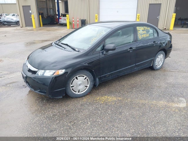 20263321 :رقم المزاد ، 2HGFA16459H008547 vin ، 2009 Honda Civic Dx-g مزاد بيع
