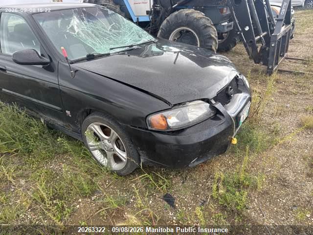 Продажа на аукционе авто 2003 Nissan Sentra Se-r Spec V, vin: 3N1AB51D73L723125, номер лота: 20263322