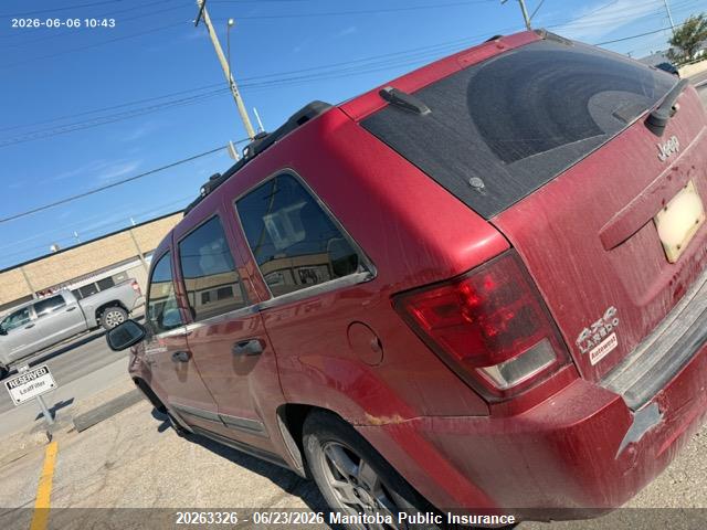 20263326 :رقم المزاد ، 1J4HR48N56C190282 vin ، 2006 Jeep Grand Cherokee Laredo مزاد بيع