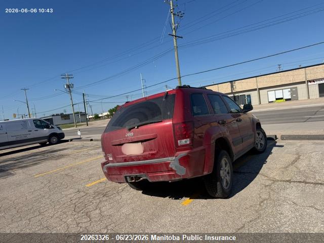 20263326 :رقم المزاد ، 1J4HR48N56C190282 vin ، 2006 Jeep Grand Cherokee Laredo مزاد بيع