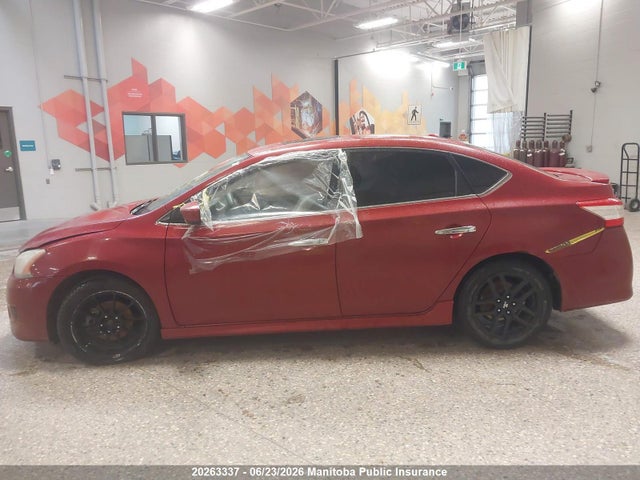 2013 Nissan Sentra 1.8 Sr მანქანა იყიდება აუქციონზე, vin: 3N1AB7AP1DL719031, აუქციონის ნომერი: 20263337