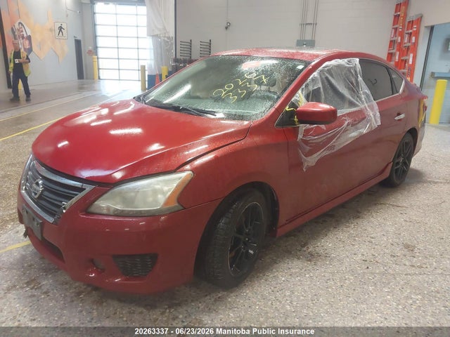2013 Nissan Sentra 1.8 Sr მანქანა იყიდება აუქციონზე, vin: 3N1AB7AP1DL719031, აუქციონის ნომერი: 20263337