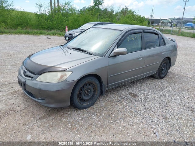 20263338 :رقم المزاد ، 2HGES16644H904552 vin ، 2004 Honda Civic Lx مزاد بيع