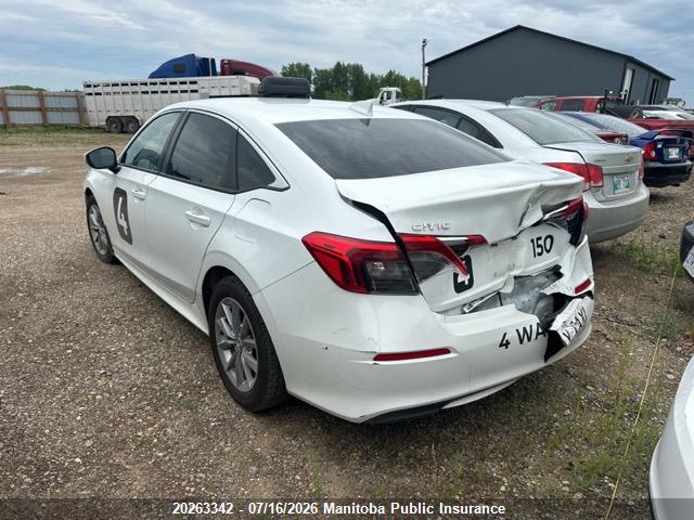 Honda Civic 2022 2HGFE2F30NH105599 Image 3