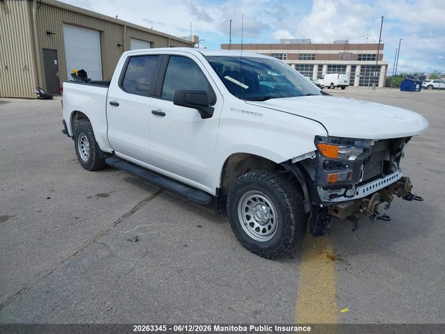 Продаж на аукціоні авто 2022 Chevrolet Silverado 1500 Wt Crew Cab, vin: 1GCUDAED6NZ581515, номер лоту: 20263345