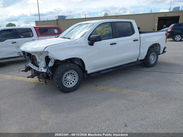 Продаж на аукціоні авто 2022 Chevrolet Silverado 1500 Wt Crew Cab, vin: 1GCUDAED6NZ581515, номер лоту: 20263345