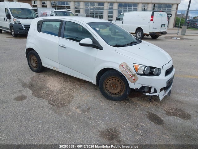 Продаж на аукціоні авто 2013 Chevrolet Sonic Lt, vin: 1G1JC6EH3D4235769, номер лоту: 20263358