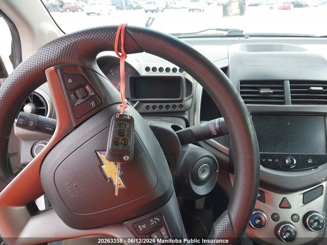 Продаж на аукціоні авто 2013 Chevrolet Sonic Lt, vin: 1G1JC6EH3D4235769, номер лоту: 20263358