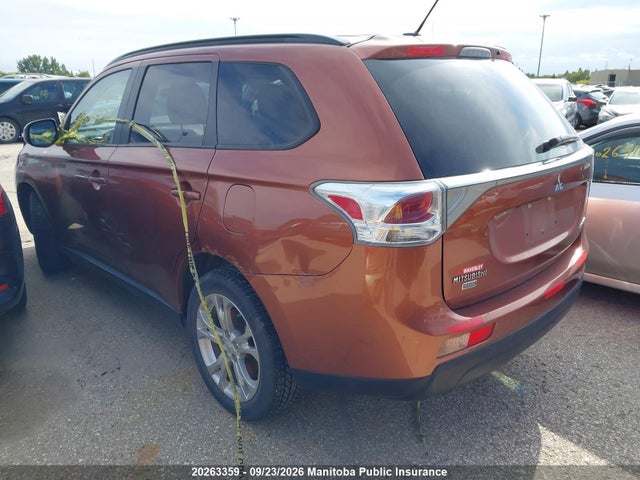 Aukcja sprzedaży 2014 Mitsubishi Outlander Se, vin: JA4JZ3AX9EZ603808, numer aukcji: 20263359